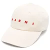 MARNI logo-embroidered cap