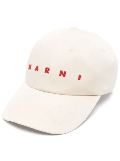 MARNI logo-embroidered cap