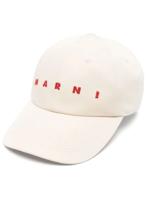 MARNI logo-embroidered cap