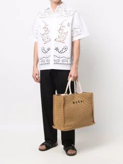 MARNI Shopper bag with logo