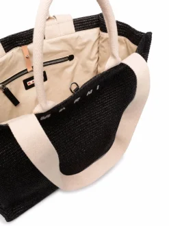 MARNI Tote bag with embroidery