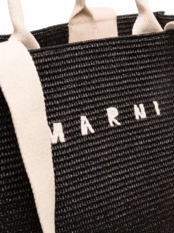 MARNI Tote bag with embroidery