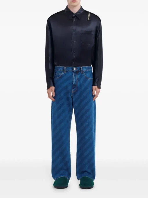 MARNI Striped jeans
