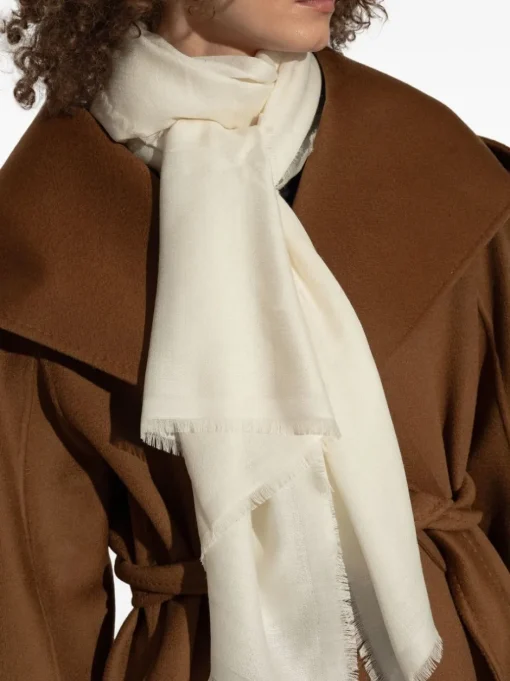 MAX MARA Scarf with jacquard monogram