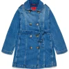 Kids MAX&CO KIDS MAX&Co. Kids double-breasted denim coat