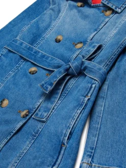 Kids MAX&CO KIDS MAX&Co. Kids double-breasted denim coat