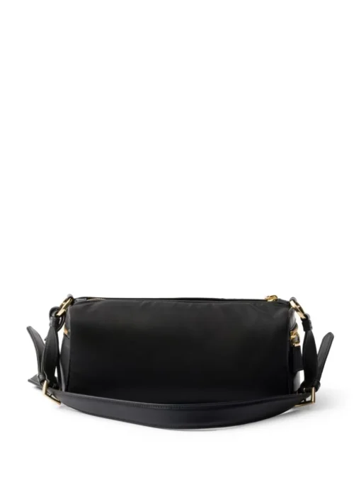 PRADA Medium shoulder bag in Re-Nylon and leather