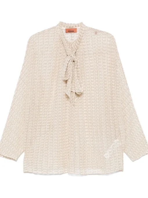 MISSONI Lamé blouse