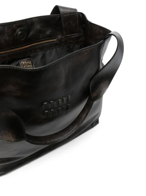 MIU MIU Borsa tote in pelle