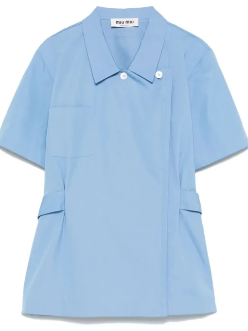 MIU MIU canvas shirt