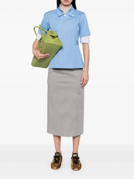 MIU MIU canvas shirt