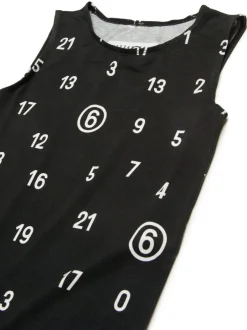 Kids MM6 MAISON MARGIELA KIDS Bodysuit with numbers print