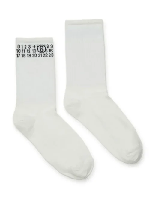 Kids/BOY MM6 MAISON MARGIELA KIDS Socks with logo