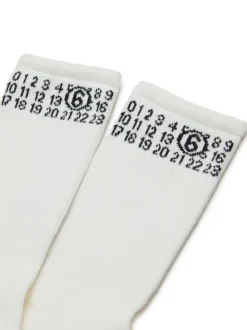 Kids/BOY MM6 MAISON MARGIELA KIDS Socks with logo