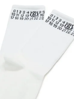 Kids/BOY MM6 MAISON MARGIELA KIDS Socks with logo