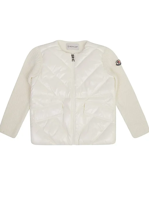 Kids/BOY MONCLER ENFANT Cardigan con applicazione
