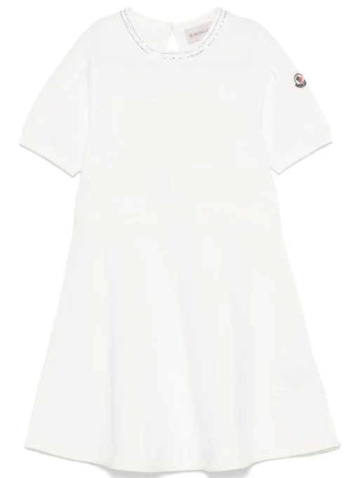 Kids MONCLER ENFANT Cotton piqué dress