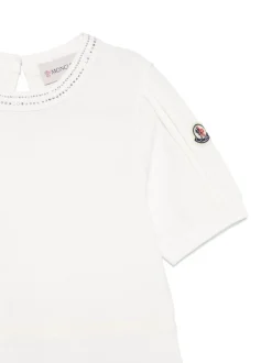 Kids MONCLER ENFANT Cotton piqué dress