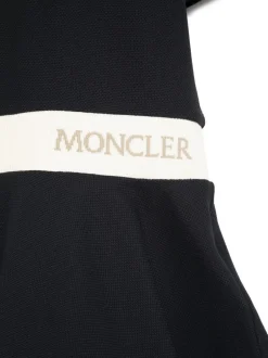 Kids MONCLER ENFANT Polo-style dress with logo band