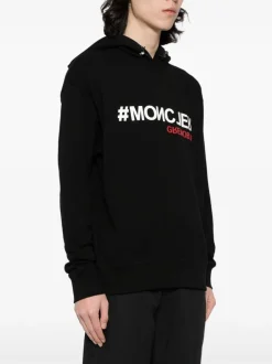 MONCLER GRENOBLE hooded sweatshirt with logo print
