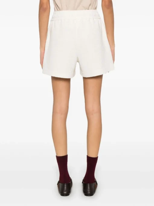 MONCLER Shorts with logo application