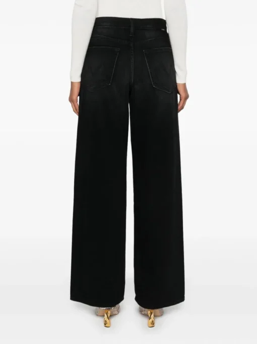 MOTHER The Spinner Zip Sneak Jeans