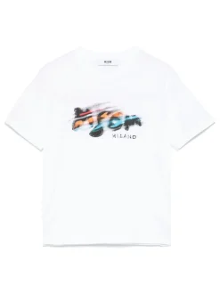 Kids/BOY MSGM KIDS Jersey T-shirt