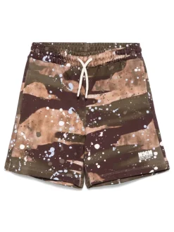 Kids/BOY MSGM KIDS Sports shorts with print