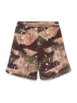 Kids/BOY MSGM KIDS Sports shorts with print