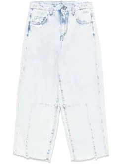 Kids MSGM KIDS Jeans with a worn effect