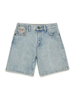 Kids/BOY N.21 KIDS Nº21 Kids Denim shorts with patch