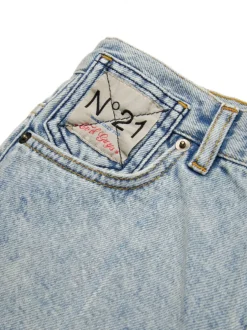 Kids/BOY N.21 KIDS Nº21 Kids Denim shorts with patch