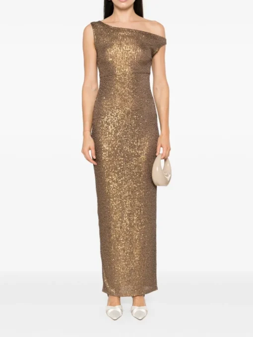 NORMA KAMALI Evening dress with sequins
