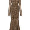 NORMA KAMALI Long sleeve evening dress
