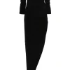 NORMA KAMALI Off-the-shoulder evening dress