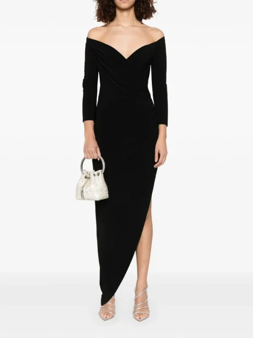 NORMA KAMALI Off-the-shoulder evening dress