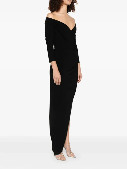 NORMA KAMALI Off-the-shoulder evening dress