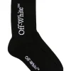 OFF WHITE Bookish socks with intarsia