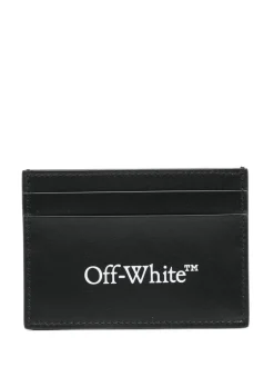 OFF WHITE Printed card holder