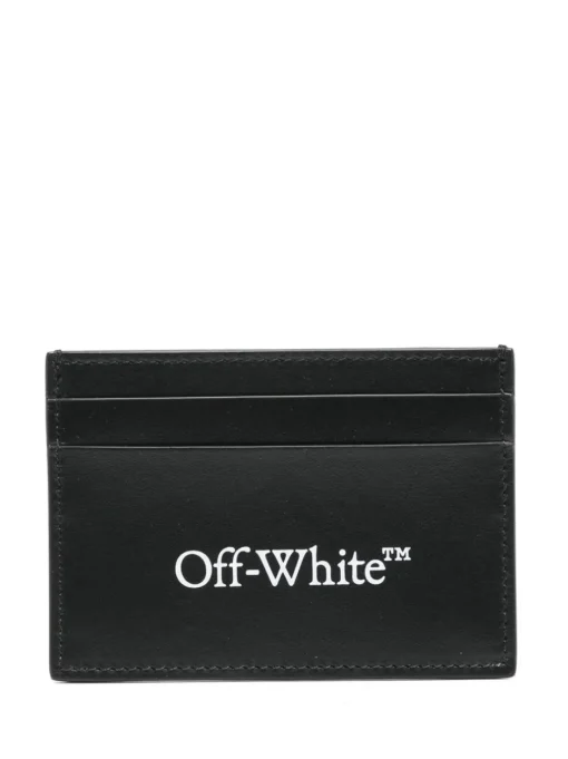 OFF WHITE Printed card holder