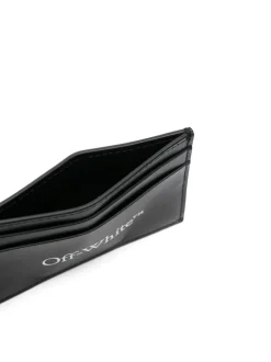 OFF WHITE Printed card holder