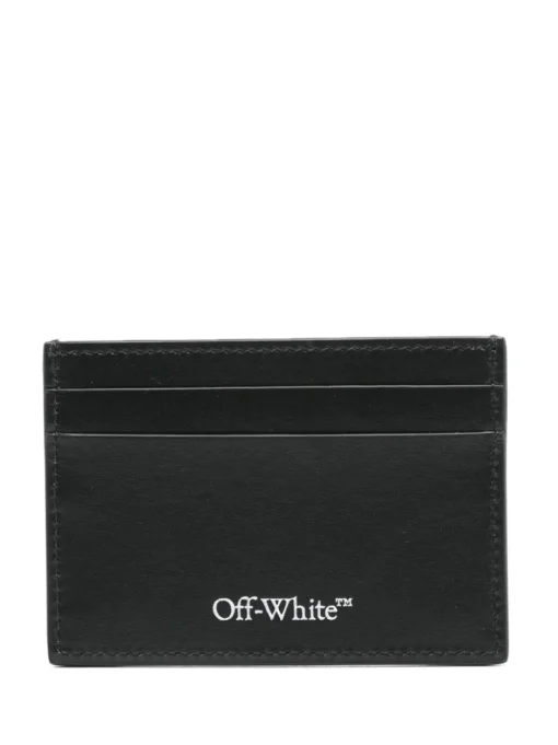 OFF WHITE Printed card holder