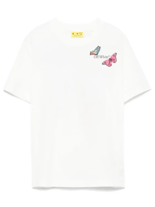 Kids OFF WHITE KIDS Off- Kids Butterfly Arrow T-shirt