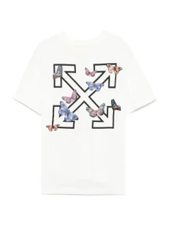 Kids OFF WHITE KIDS Off- Kids Butterfly Arrow T-shirt