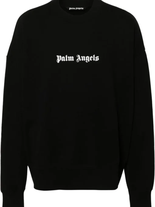 PALM ANGELS logo-print sweatshirt