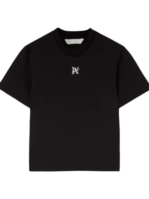 PALM ANGELS T-shirt con monogramma PA