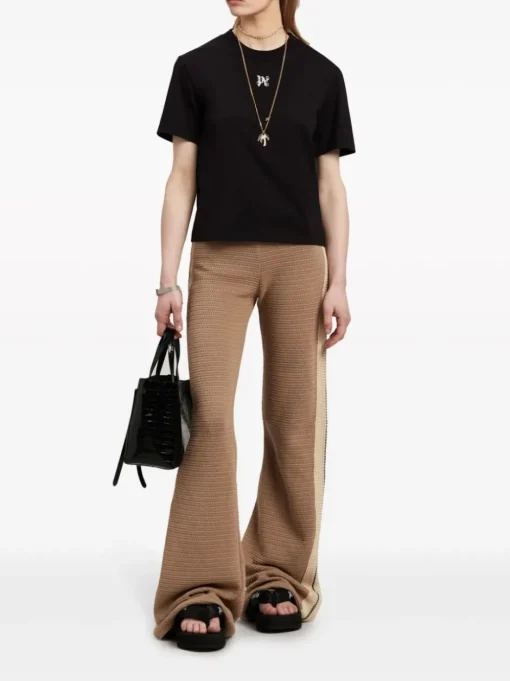 PALM ANGELS T-shirt con monogramma PA