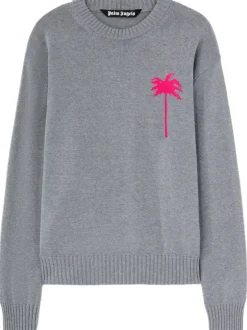 PALM ANGELS Sweater with Palm motif