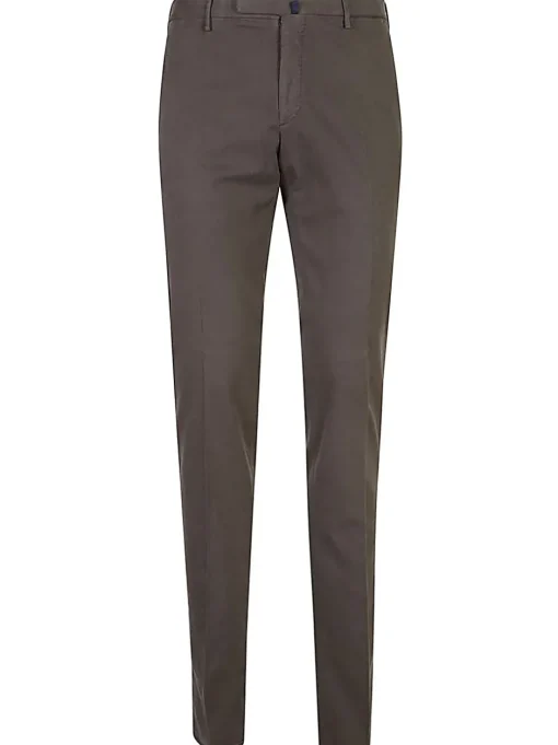 INCOTEX Pantalone regular fit in cotone certificato