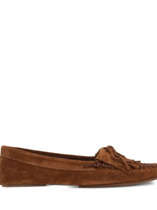 PARIS TEXAS Indiana moccasins in suede